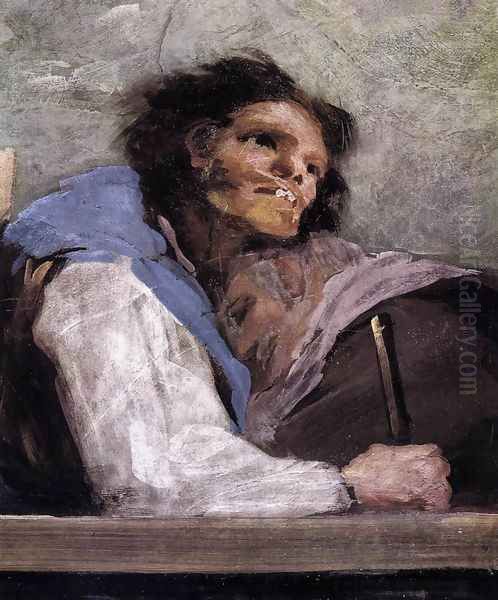 The Miracle of St Anthony (detail 2) Oil Painting by Francisco Goya Fuendetodos