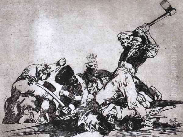 The same Oil Painting by Francisco Goya Fuendetodos