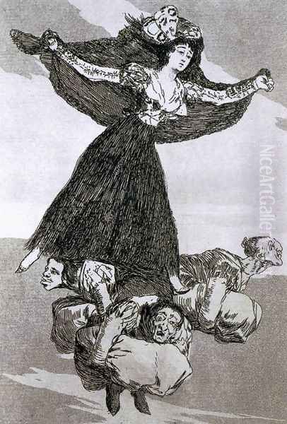 Gone for good Oil Painting by Francisco Goya Fuendetodos