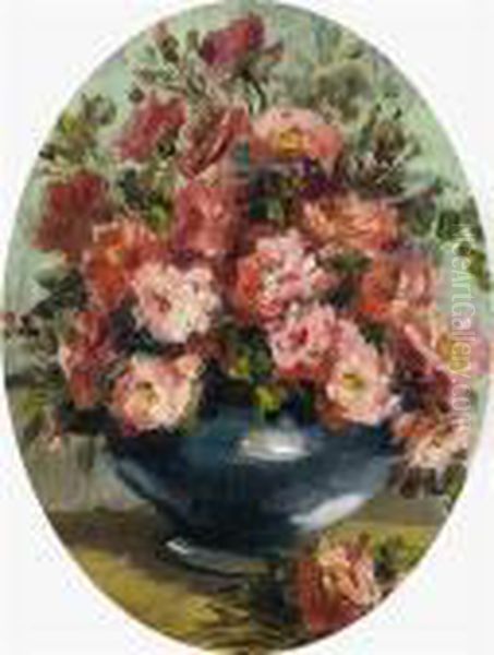 Peonies Oil Painting by Alexis Vollon