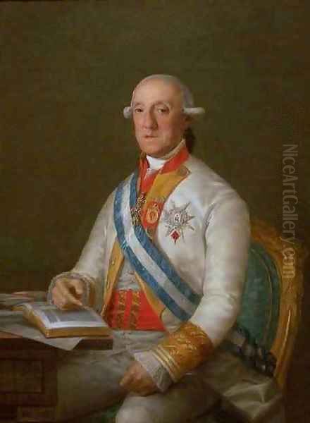 Portrait of the Marques de Sofraga Oil Painting by Francisco Goya Fuendetodos