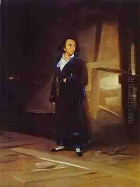Portrait Of The Bullfighter Pedro Romero Oil Painting by Francisco Goya Fuendetodos