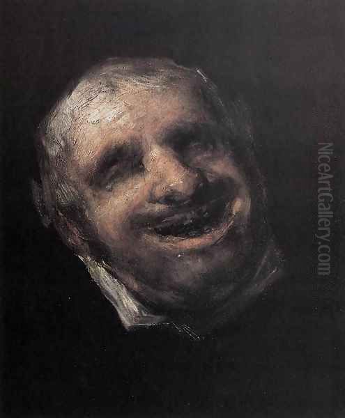 Tio Paquete 2 Oil Painting by Francisco Goya Fuendetodos