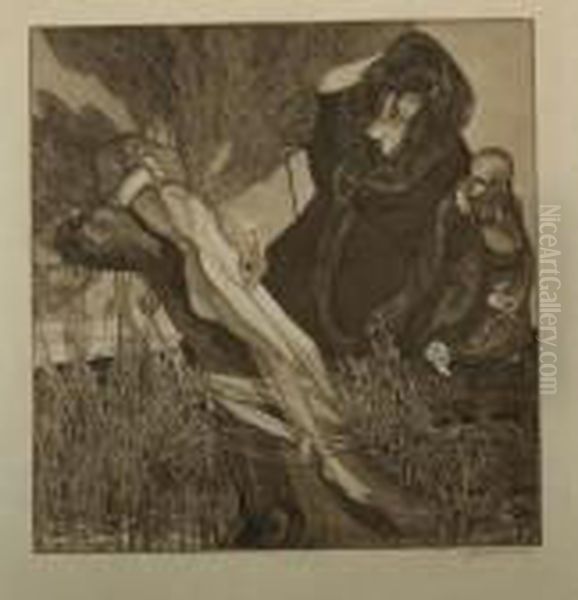 Lichtdruck Oil Painting by Franz von (Choisy Le Conin) Bayros