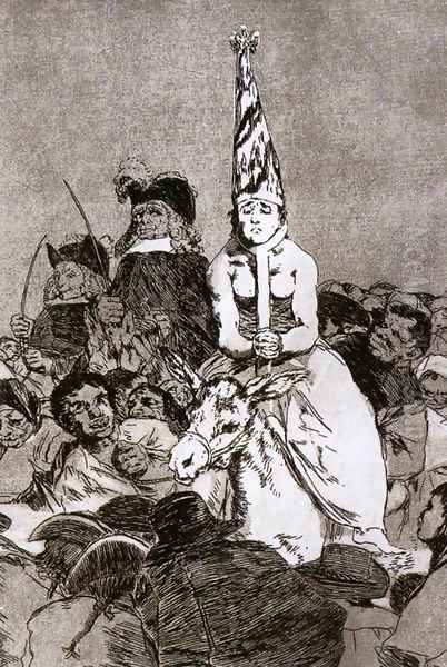 There was no remedy 2 Oil Painting by Francisco Goya Fuendetodos