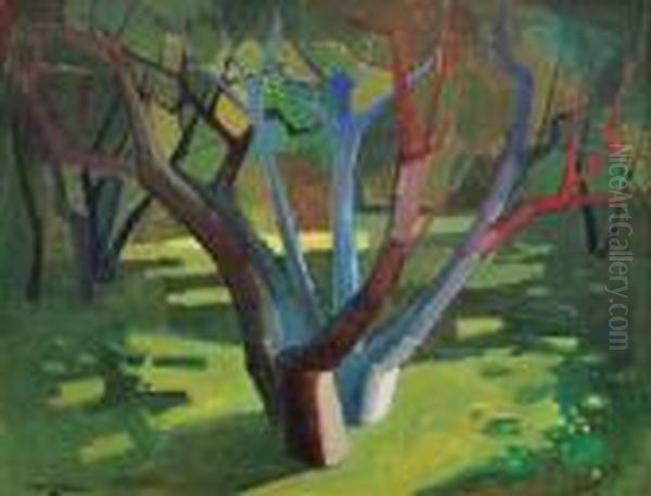 Trestammer 1939 Oil Painting by Carl Von Hanno