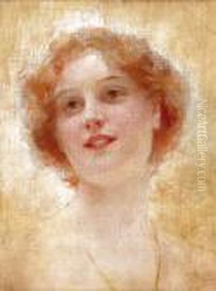 Noi Kepmas Oil Painting by Gabriel Cornelius Von Max