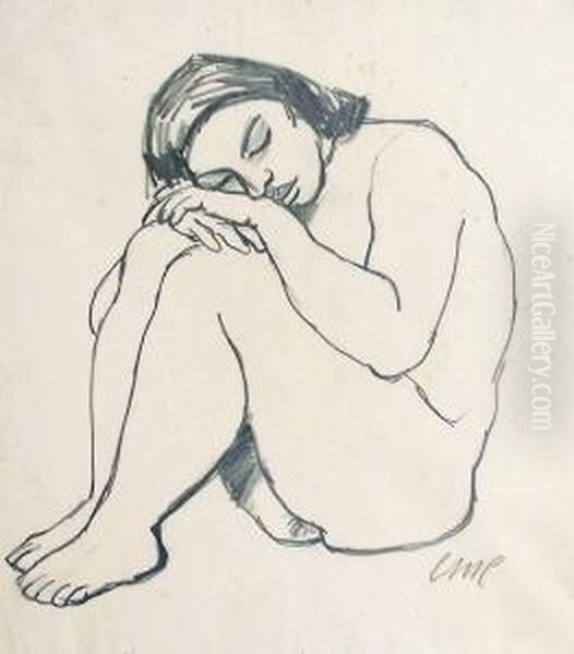 Mitschke-collande, Constantin Von Oil Painting by Constantin Von Mitschke Collande