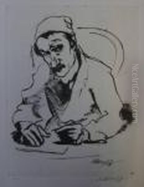 Portrait Oil Painting by Alexander Leo Von Soldenhoff