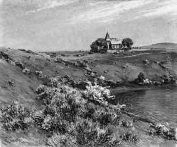 Signiert Unten Links: Fritz Von Wille. Oil Painting by Fritz Von Wille