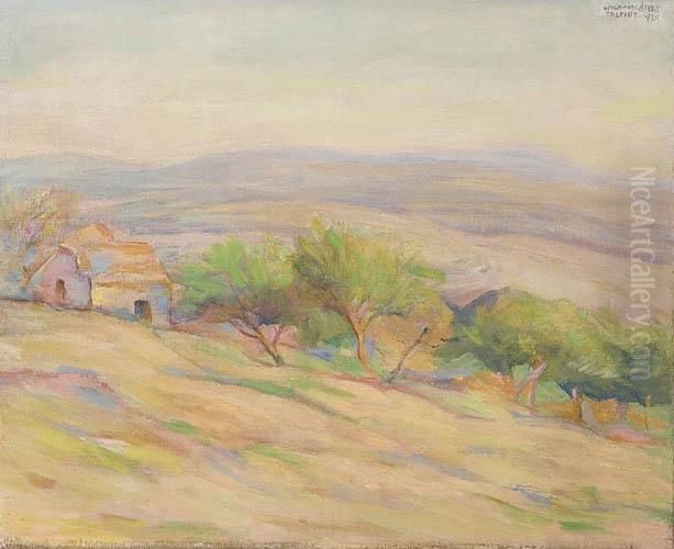 Pejzaz Oil Painting by Wilhelm Wachtel