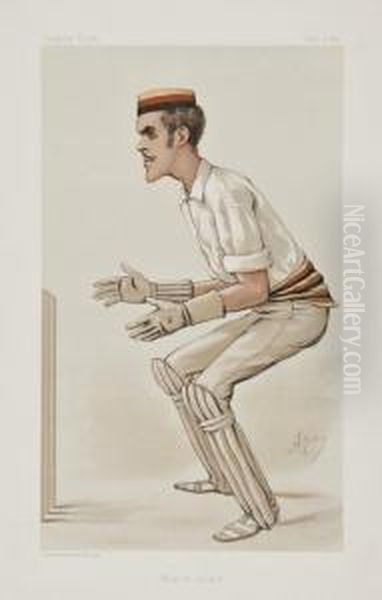 Caricatures Oil Painting by Leslie Mathew Ward