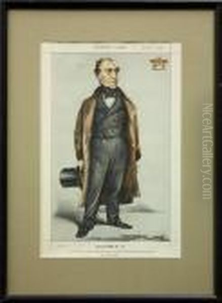 Statesmen No. 39 Oil Painting by Leslie Mathew Ward