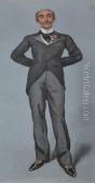 Hythe Oil Painting by Leslie Mathew Ward