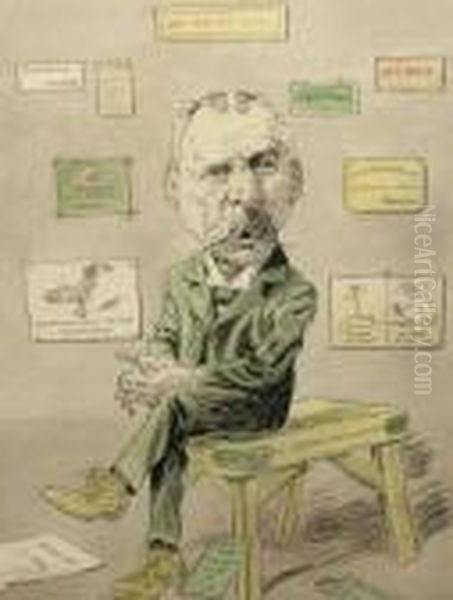 De Londres Y Rio De La Plata Oil Painting by Leslie Mathew Ward