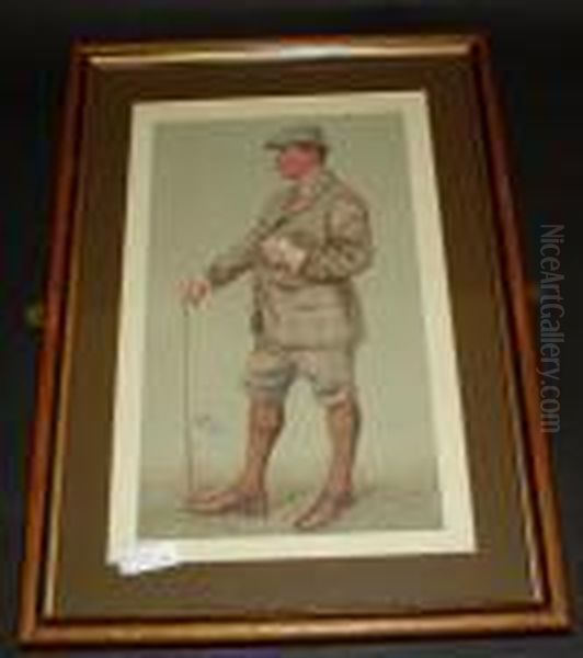 Ward, Sir Leslie : ?muir-ferguson? Oil Painting by Leslie Mathew Ward