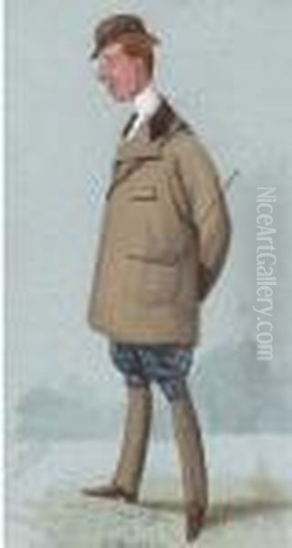 The Viscount Dangan Oil Painting by Leslie Mathew Ward