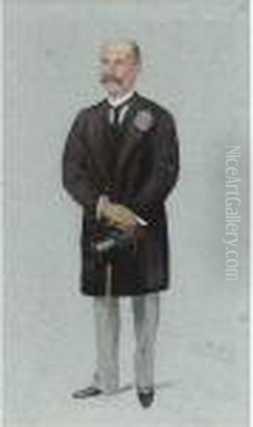 The Earl Of Eglinton And Winton Oil Painting by Leslie Mathew Ward
