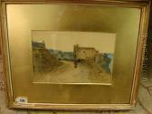 Chapel By The Sea Oil Painting by Charles Watson