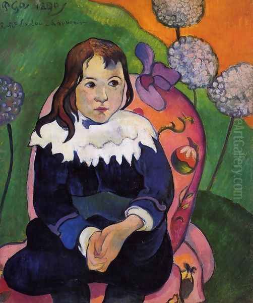 Ms Loulou 1890 Oil Painting by Paul Gauguin