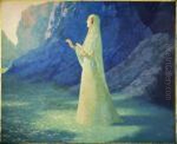 The Path Of The Just Oil Painting by Samuel Webley