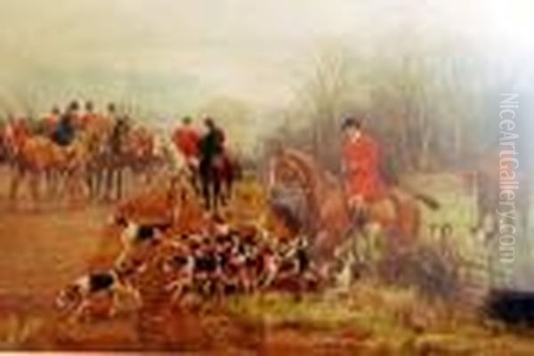 Signed In Pencil Oil Painting by John Sanderson Wells