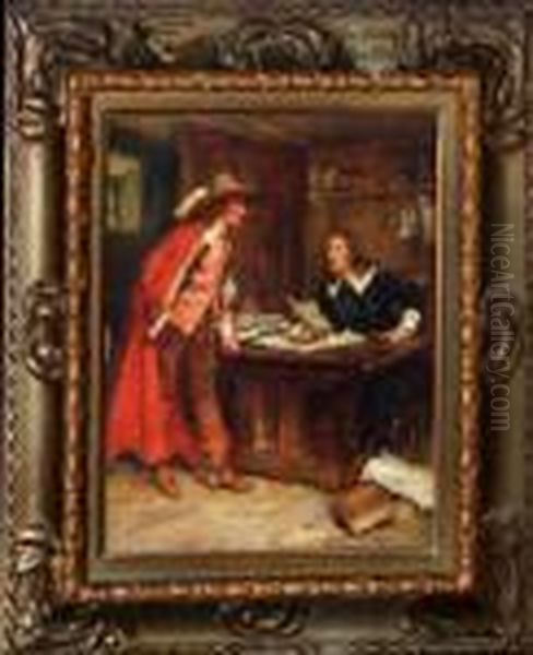 Untitled Oil Painting by John Sanderson Wells