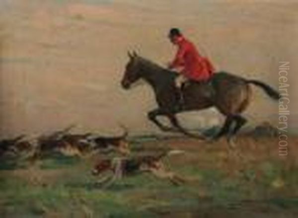 Well Away Oil Painting by John Sanderson Wells