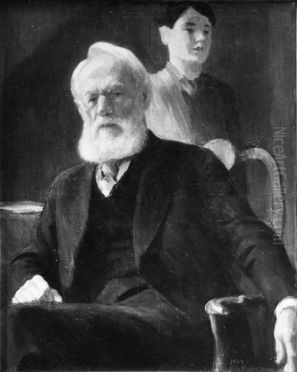 Self-portrait Oil Painting by Erik Werenskiold