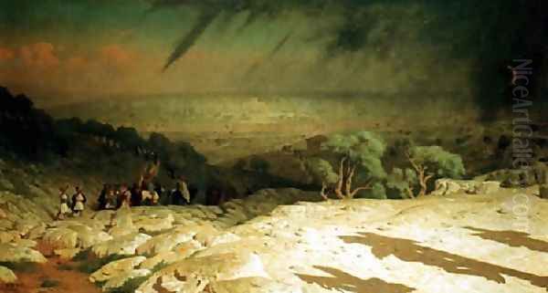 Jerusalem It Is Finished Oil Painting by Jean-Leon Gerome
