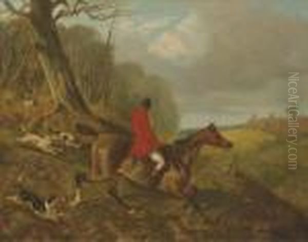 Coming Out Of Cover Oil Painting by John Alfred Wheeler