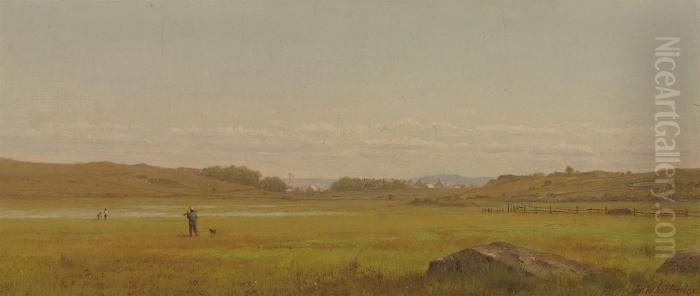 Tiverton, Rhode Island Oil Painting by Thomas Worthington Whittredge