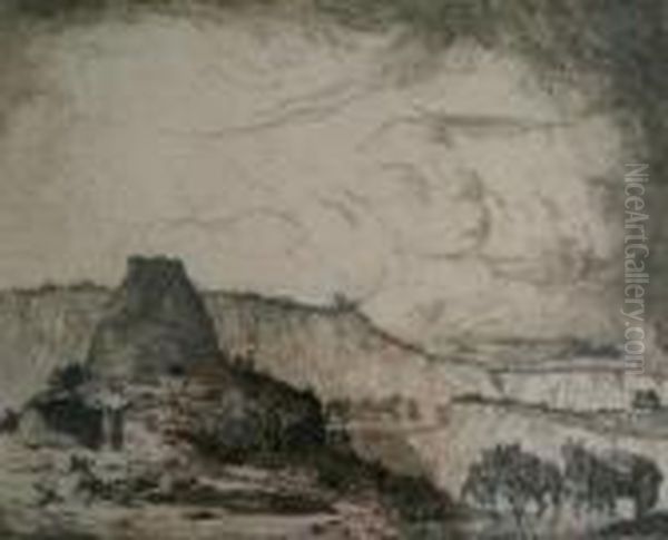 Untitled Oil Painting by Ernest Herbert Whydale