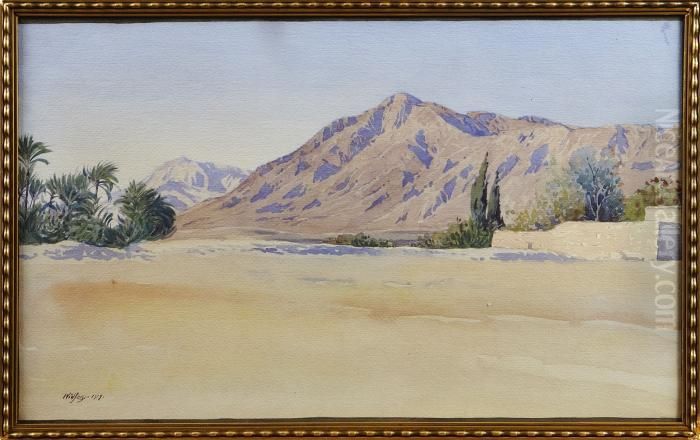 Tunis Oil Painting by Gunnar Mauritz Widforss