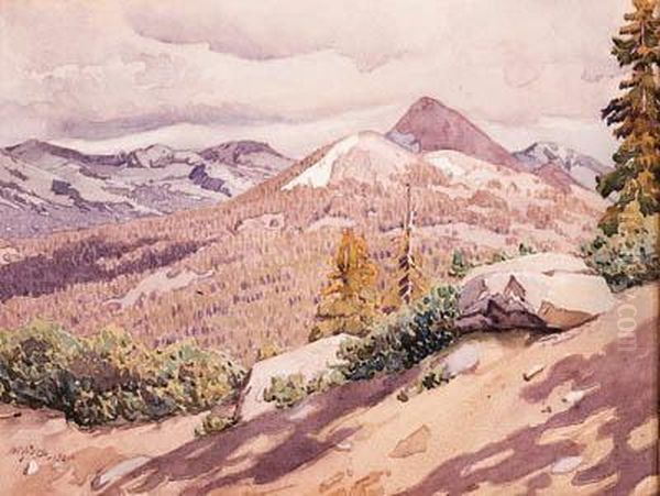 High Sierra Oil Painting by Gunnar Mauritz Widforss