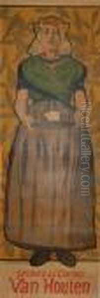 <prenez Du Cacao/ Van Houten>, [1893].
Affiche Oil Painting by Adolphe Willette