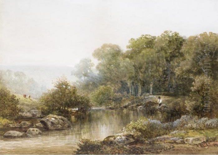 The Fisherman Oil Painting by William Williams