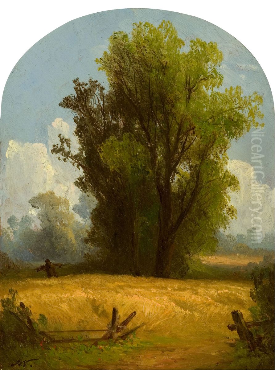Scene In Berkshire County, Massachusetts Oil Painting by John Williamson