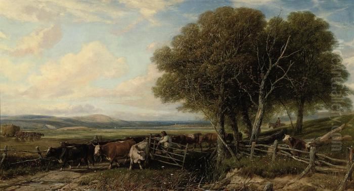 Through The Gate Oil Painting by Henry Brittan Willis, R.W.S.