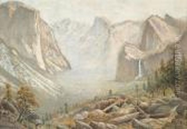 Yosemite Valley Oil Painting by Jack Wisby