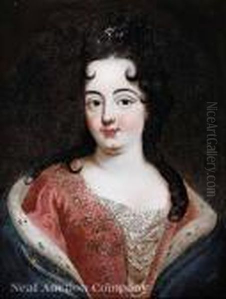 Queenmary Ii Of England Oil Painting by William Wissing or Wissmig