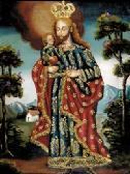 Nj Man Reading Newspaper Oil Painting by Karl Witkowski