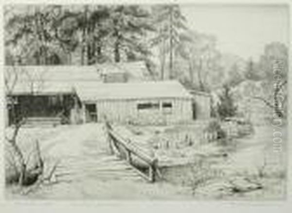 Tranquility Oil Painting by Ronau William Woiceske