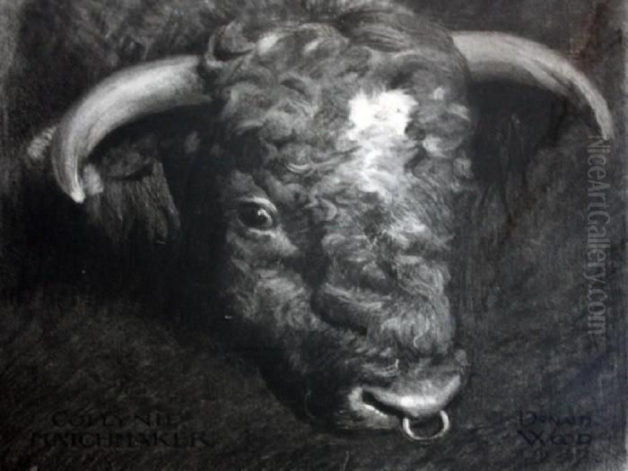 Colwynie Matchmaker Oil Painting by Donald Wood