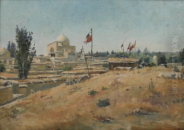 Jerusalem Oil Painting by Richard Caton Woodville