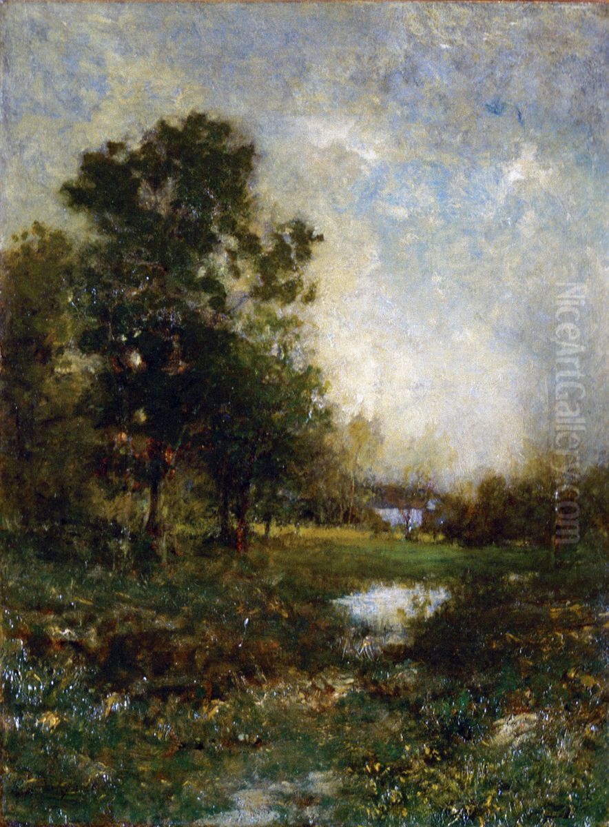 Arkville Oil Painting by Alexander Helwig Wyant