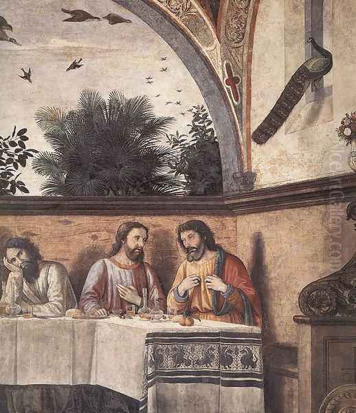 Last Supper (detail 4) 1480 Oil Painting by Ghirlandaio Domenico