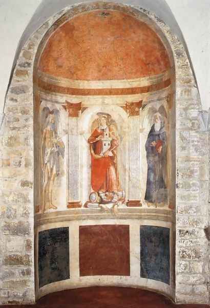 Apse Fresco Oil Painting by Ghirlandaio Domenico