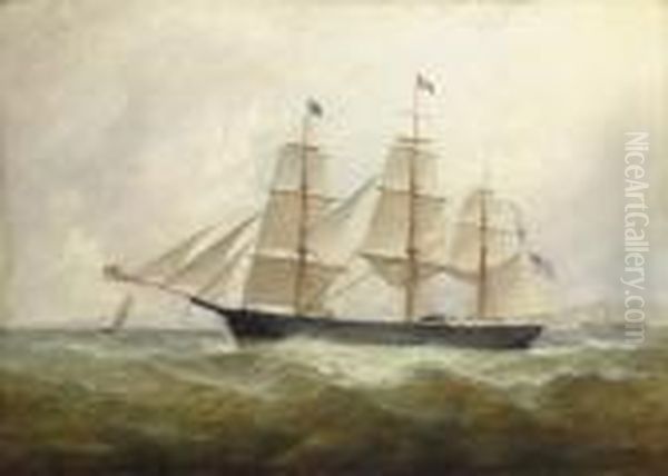 The American Clipper Ship 
Susan Howland Oil Painting by William Howard Yorke