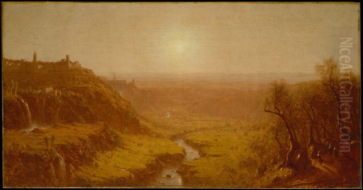 Tivoli Oil Painting by Sanford Robinson Gifford